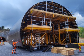 Deux tunnels en tranchée couverte sur la E18 en Norvège