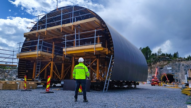 Deux tunnels en tranchée couverte sur la E18 en Norvège