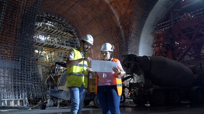 Des solutions qui ont permis de maximiser l'efficacité des travaux d'extension du métro de Lisbonne